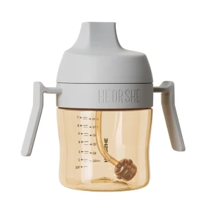 HeOrShe Dental Care Cup 210 ml (6M+) Grey